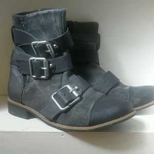 diahne combat boot calvin klein jeans